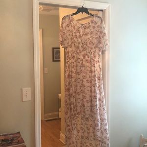 Jodifl High Low floral dress
